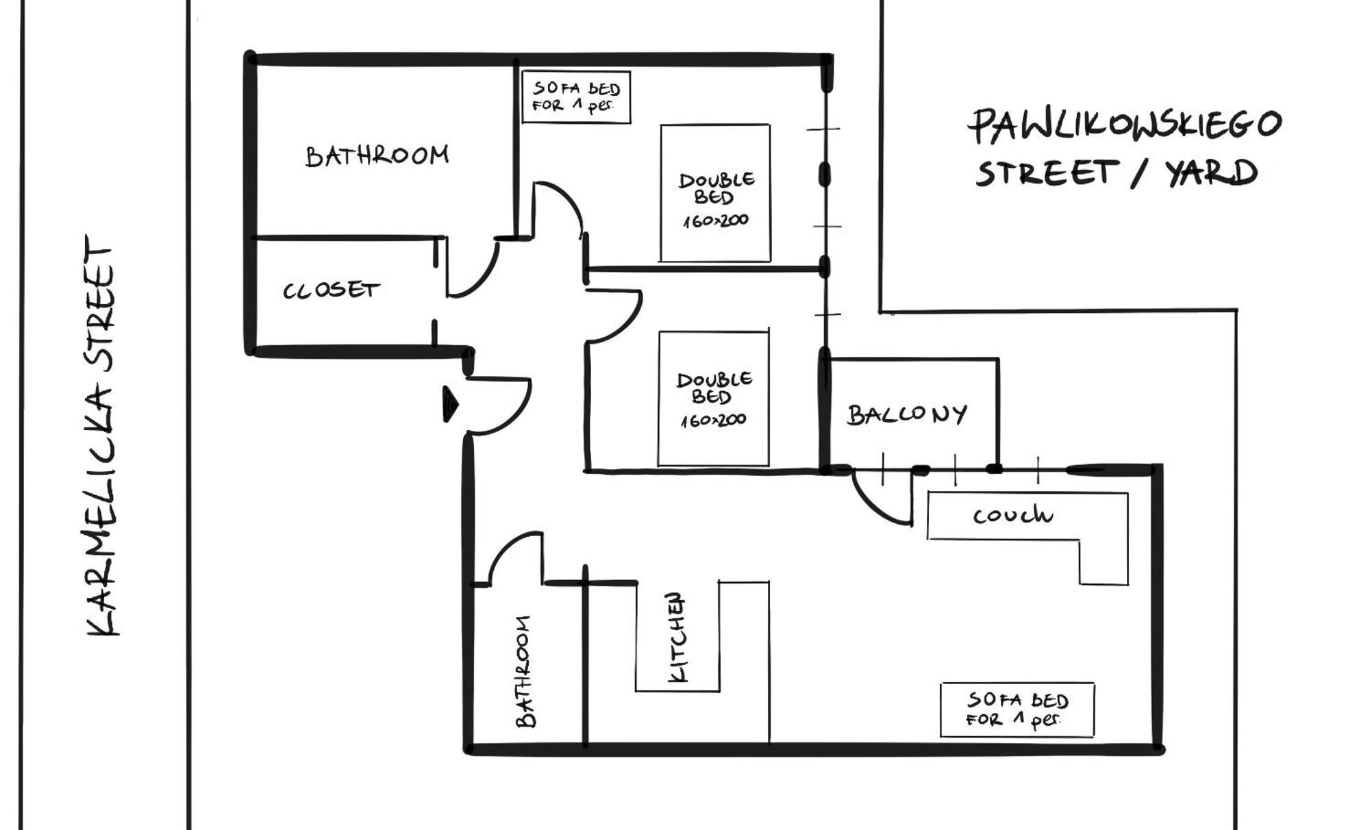Ferienwohnung Dodohaus Krakau Exterior foto